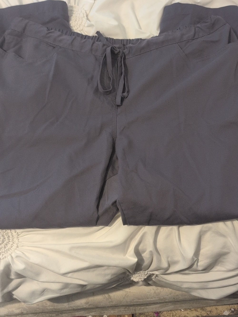 Womens Grey's Anatomy Professional Wear Gray Scrub Pants 3XL Nursing Medical